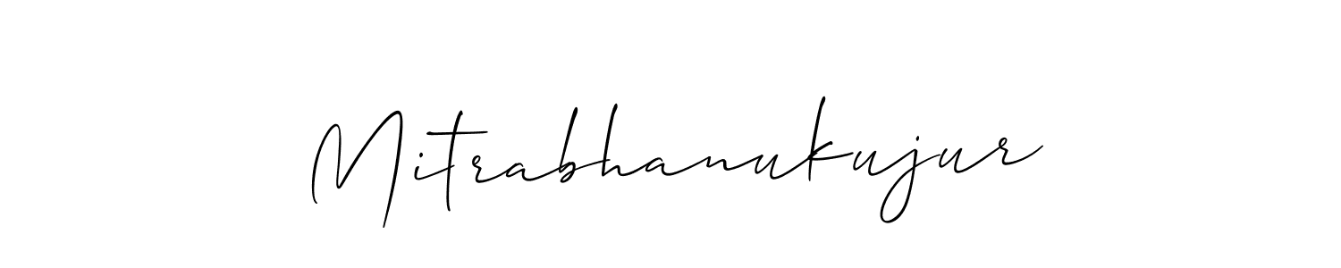 You can use this online signature creator to create a handwritten signature for the name Mitrabhanukujur. This is the best online autograph maker. Mitrabhanukujur signature style 2 images and pictures png
