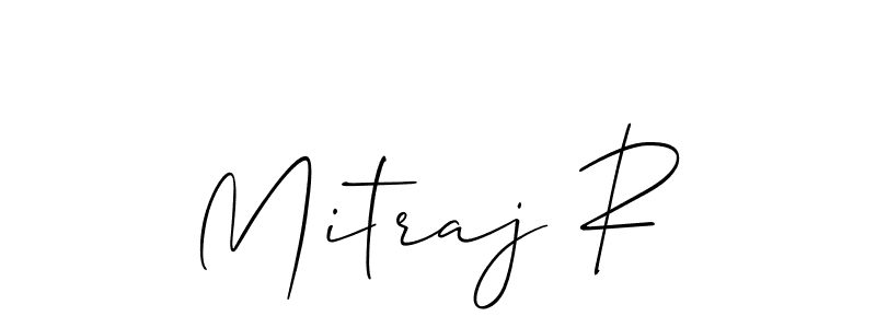 You can use this online signature creator to create a handwritten signature for the name Mitraj R. This is the best online autograph maker. Mitraj R signature style 2 images and pictures png