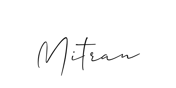 if you are searching for the best signature style for your name Mitran. so please give up your signature search. here we have designed multiple signature styles  using Allison_Script. Mitran signature style 2 images and pictures png