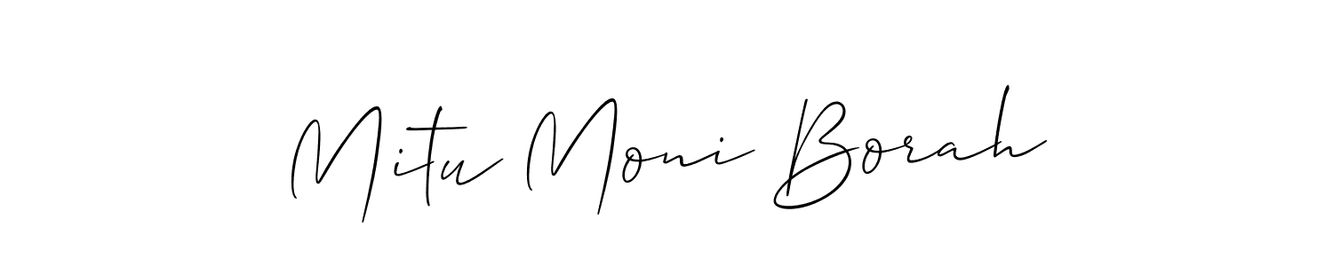 Here are the top 10 professional signature styles for the name Mitu Moni Borah. These are the best autograph styles you can use for your name. Mitu Moni Borah signature style 2 images and pictures png