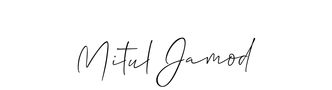 Here are the top 10 professional signature styles for the name Mitul Jamod. These are the best autograph styles you can use for your name. Mitul Jamod signature style 2 images and pictures png