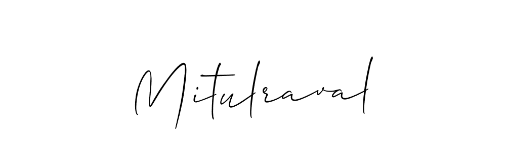 Similarly Allison_Script is the best handwritten signature design. Signature creator online .You can use it as an online autograph creator for name Mitulraval. Mitulraval signature style 2 images and pictures png