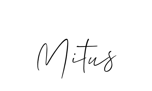 Make a beautiful signature design for name Mitus. Use this online signature maker to create a handwritten signature for free. Mitus signature style 2 images and pictures png