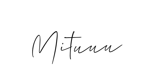 Check out images of Autograph of Mituuu name. Actor Mituuu Signature Style. Allison_Script is a professional sign style online. Mituuu signature style 2 images and pictures png
