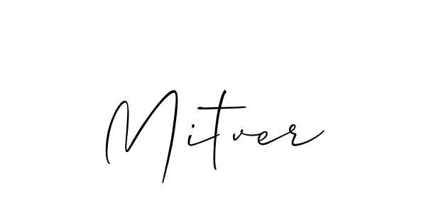 It looks lik you need a new signature style for name Mitver. Design unique handwritten (Allison_Script) signature with our free signature maker in just a few clicks. Mitver signature style 2 images and pictures png