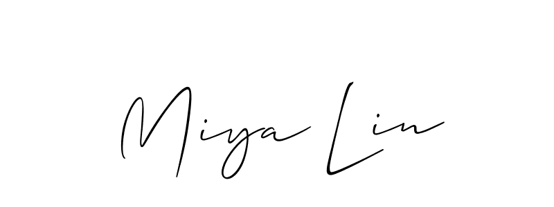 See photos of Miya Lin official signature by Spectra . Check more albums & portfolios. Read reviews & check more about Allison_Script font. Miya Lin signature style 2 images and pictures png