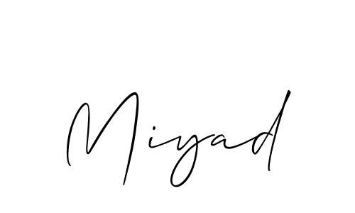 Make a beautiful signature design for name Miyad. Use this online signature maker to create a handwritten signature for free. Miyad signature style 2 images and pictures png