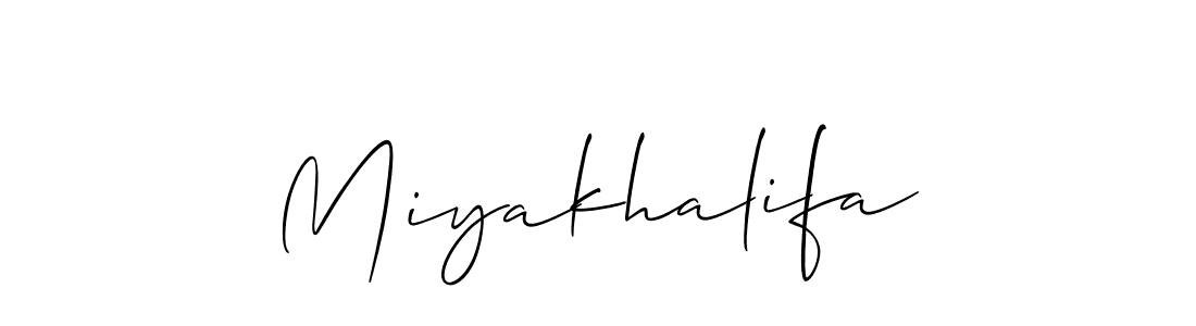 How to make Miyakhalifa name signature. Use Allison_Script style for creating short signs online. This is the latest handwritten sign. Miyakhalifa signature style 2 images and pictures png