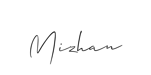 Mizhan stylish signature style. Best Handwritten Sign (Allison_Script) for my name. Handwritten Signature Collection Ideas for my name Mizhan. Mizhan signature style 2 images and pictures png