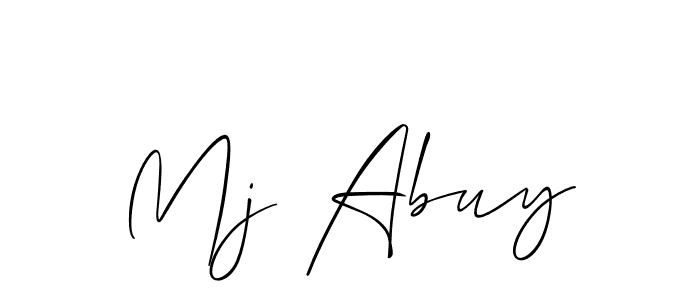 Similarly Allison_Script is the best handwritten signature design. Signature creator online .You can use it as an online autograph creator for name Mj Abuy. Mj Abuy signature style 2 images and pictures png