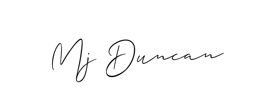 Make a beautiful signature design for name Mj Duncan. Use this online signature maker to create a handwritten signature for free. Mj Duncan signature style 2 images and pictures png