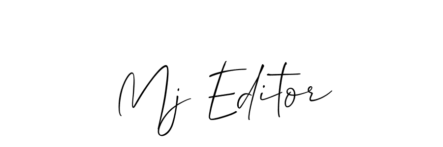 Check out images of Autograph of Mj Editor name. Actor Mj Editor Signature Style. Allison_Script is a professional sign style online. Mj Editor signature style 2 images and pictures png