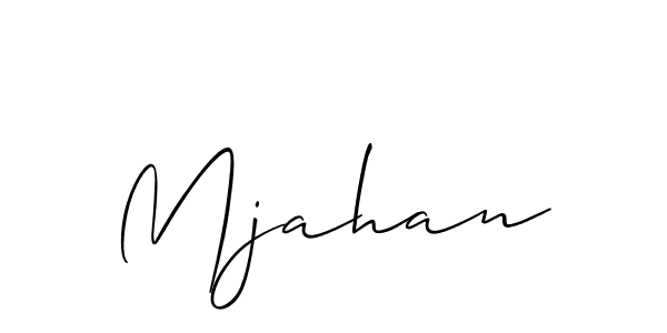 Make a short Mjahan signature style. Manage your documents anywhere anytime using Allison_Script. Create and add eSignatures, submit forms, share and send files easily. Mjahan signature style 2 images and pictures png