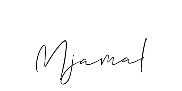 Similarly Allison_Script is the best handwritten signature design. Signature creator online .You can use it as an online autograph creator for name Mjamal. Mjamal signature style 2 images and pictures png