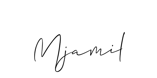 Here are the top 10 professional signature styles for the name Mjamil. These are the best autograph styles you can use for your name. Mjamil signature style 2 images and pictures png