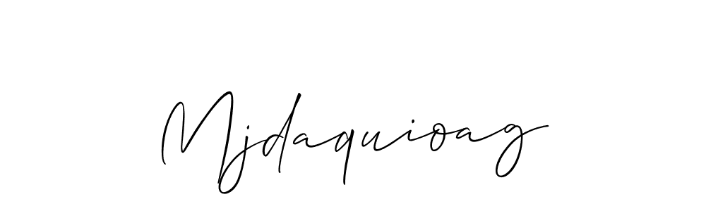 Best and Professional Signature Style for Mjdaquioag. Allison_Script Best Signature Style Collection. Mjdaquioag signature style 2 images and pictures png