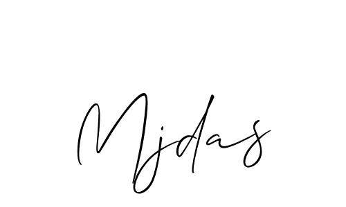 Once you've used our free online signature maker to create your best signature Allison_Script style, it's time to enjoy all of the benefits that Mjdas name signing documents. Mjdas signature style 2 images and pictures png