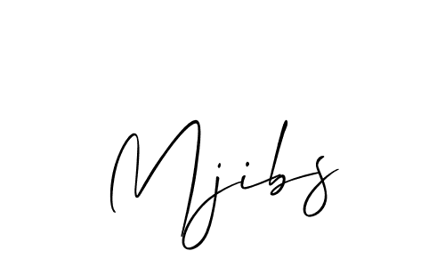 Also You can easily find your signature by using the search form. We will create Mjibs name handwritten signature images for you free of cost using Allison_Script sign style. Mjibs signature style 2 images and pictures png