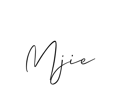 Also You can easily find your signature by using the search form. We will create Mjie name handwritten signature images for you free of cost using Allison_Script sign style. Mjie signature style 2 images and pictures png