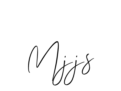 The best way (Allison_Script) to make a short signature is to pick only two or three words in your name. The name Mjjs include a total of six letters. For converting this name. Mjjs signature style 2 images and pictures png