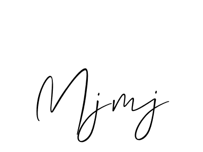 How to Draw Mjmj signature style? Allison_Script is a latest design signature styles for name Mjmj. Mjmj signature style 2 images and pictures png