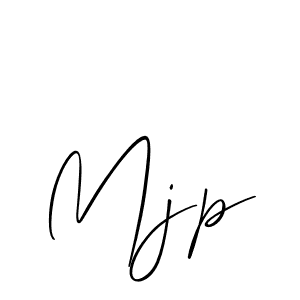 Design your own signature with our free online signature maker. With this signature software, you can create a handwritten (Allison_Script) signature for name Mjp. Mjp signature style 2 images and pictures png