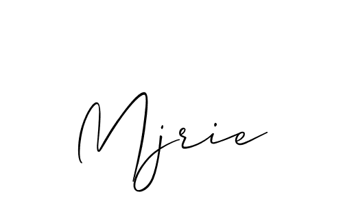 Once you've used our free online signature maker to create your best signature Allison_Script style, it's time to enjoy all of the benefits that Mjrie name signing documents. Mjrie signature style 2 images and pictures png