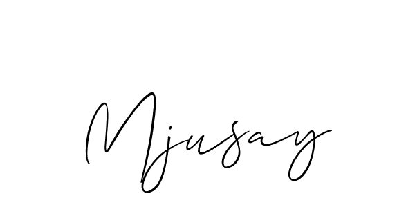 Check out images of Autograph of Mjusay name. Actor Mjusay Signature Style. Allison_Script is a professional sign style online. Mjusay signature style 2 images and pictures png