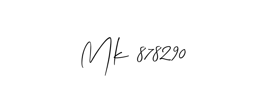 Also You can easily find your signature by using the search form. We will create Mk 878290 name handwritten signature images for you free of cost using Allison_Script sign style. Mk 878290 signature style 2 images and pictures png