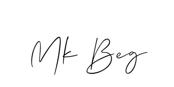 Also You can easily find your signature by using the search form. We will create Mk Beg name handwritten signature images for you free of cost using Allison_Script sign style. Mk Beg signature style 2 images and pictures png