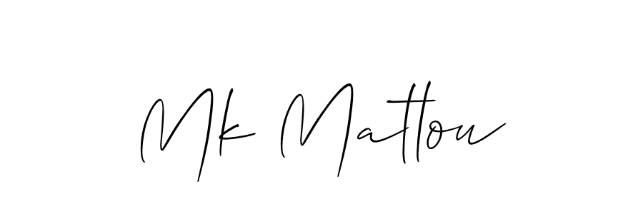 Here are the top 10 professional signature styles for the name Mk Matlou. These are the best autograph styles you can use for your name. Mk Matlou signature style 2 images and pictures png