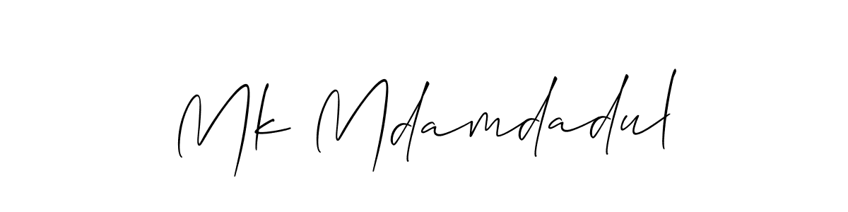You can use this online signature creator to create a handwritten signature for the name Mk Mdamdadul. This is the best online autograph maker. Mk Mdamdadul signature style 2 images and pictures png