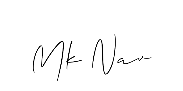 This is the best signature style for the Mk Nav name. Also you like these signature font (Allison_Script). Mix name signature. Mk Nav signature style 2 images and pictures png