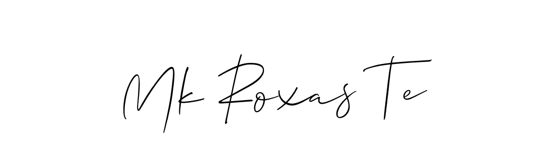 Similarly Allison_Script is the best handwritten signature design. Signature creator online .You can use it as an online autograph creator for name Mk Roxas Te. Mk Roxas Te signature style 2 images and pictures png
