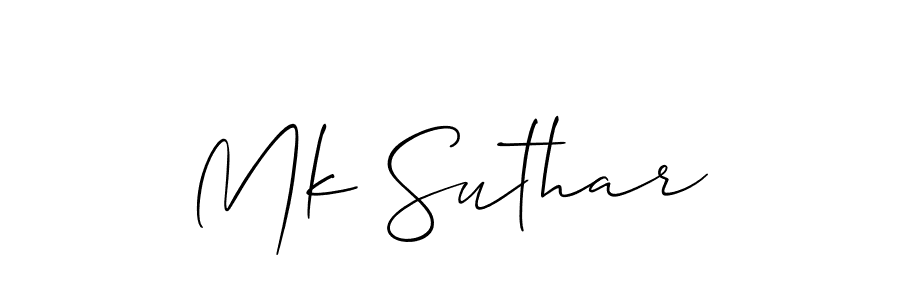 Once you've used our free online signature maker to create your best signature Allison_Script style, it's time to enjoy all of the benefits that Mk Suthar name signing documents. Mk Suthar signature style 2 images and pictures png