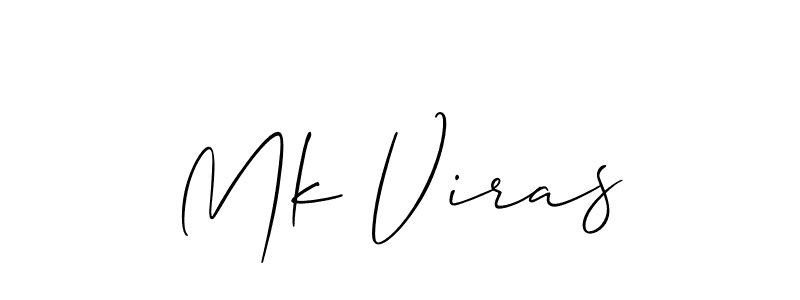 Once you've used our free online signature maker to create your best signature Allison_Script style, it's time to enjoy all of the benefits that Mk Viras name signing documents. Mk Viras signature style 2 images and pictures png