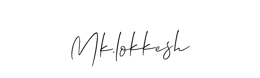 Make a beautiful signature design for name Mk.lokkesh. Use this online signature maker to create a handwritten signature for free. Mk.lokkesh signature style 2 images and pictures png
