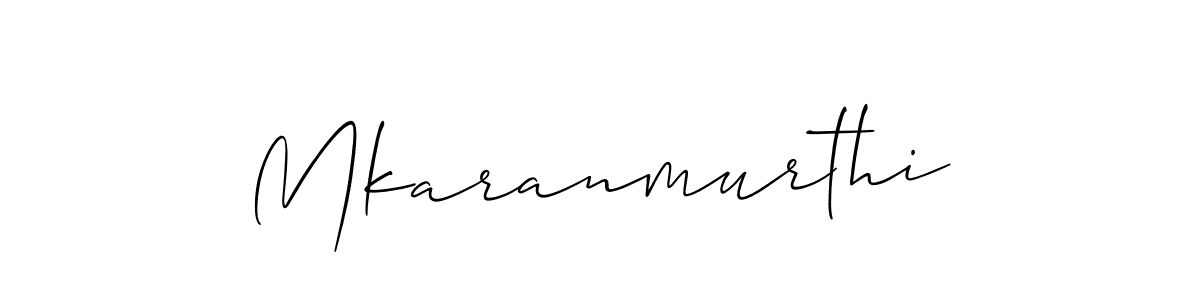 if you are searching for the best signature style for your name Mkaranmurthi. so please give up your signature search. here we have designed multiple signature styles  using Allison_Script. Mkaranmurthi signature style 2 images and pictures png