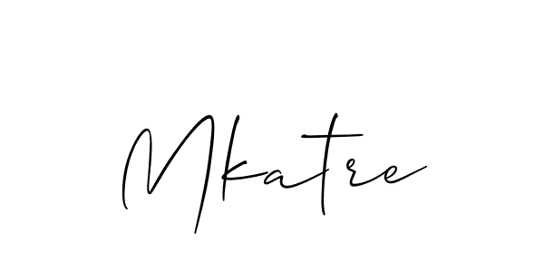 Also You can easily find your signature by using the search form. We will create Mkatre name handwritten signature images for you free of cost using Allison_Script sign style. Mkatre signature style 2 images and pictures png
