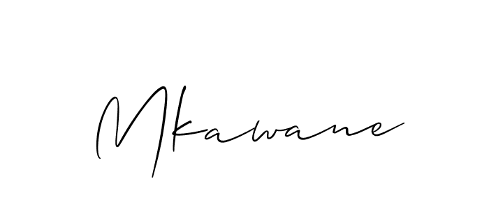 Make a beautiful signature design for name Mkawane. Use this online signature maker to create a handwritten signature for free. Mkawane signature style 2 images and pictures png