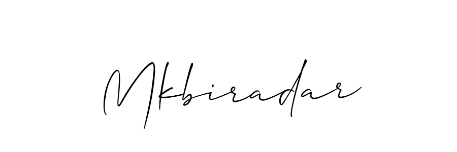Make a beautiful signature design for name Mkbiradar. Use this online signature maker to create a handwritten signature for free. Mkbiradar signature style 2 images and pictures png