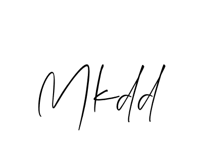 Also You can easily find your signature by using the search form. We will create Mkdd name handwritten signature images for you free of cost using Allison_Script sign style. Mkdd signature style 2 images and pictures png