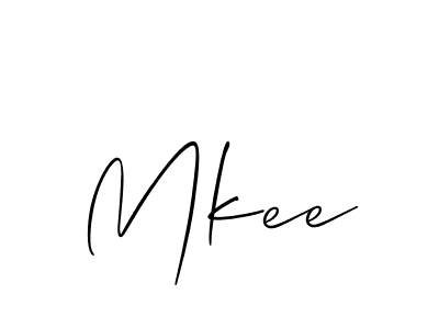 It looks lik you need a new signature style for name Mkee. Design unique handwritten (Allison_Script) signature with our free signature maker in just a few clicks. Mkee signature style 2 images and pictures png