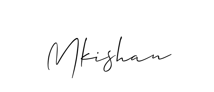 Similarly Allison_Script is the best handwritten signature design. Signature creator online .You can use it as an online autograph creator for name Mkishan. Mkishan signature style 2 images and pictures png