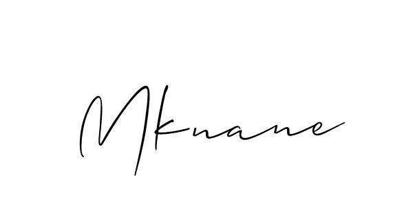 How to Draw Mknane signature style? Allison_Script is a latest design signature styles for name Mknane. Mknane signature style 2 images and pictures png