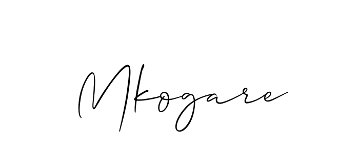 Once you've used our free online signature maker to create your best signature Allison_Script style, it's time to enjoy all of the benefits that Mkogare name signing documents. Mkogare signature style 2 images and pictures png