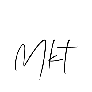 Make a short Mkt signature style. Manage your documents anywhere anytime using Allison_Script. Create and add eSignatures, submit forms, share and send files easily. Mkt signature style 2 images and pictures png