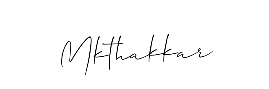 You should practise on your own different ways (Allison_Script) to write your name (Mkthakkar) in signature. don't let someone else do it for you. Mkthakkar signature style 2 images and pictures png
