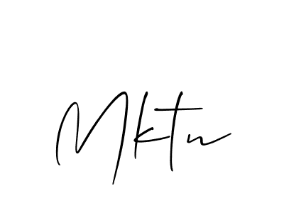 Also You can easily find your signature by using the search form. We will create Mktn name handwritten signature images for you free of cost using Allison_Script sign style. Mktn signature style 2 images and pictures png