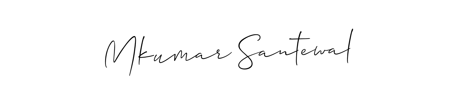 Here are the top 10 professional signature styles for the name Mkumar Santewal. These are the best autograph styles you can use for your name. Mkumar Santewal signature style 2 images and pictures png